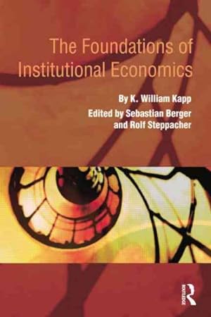 Seller image for Foundations of Institutional Economics for sale by GreatBookPrices