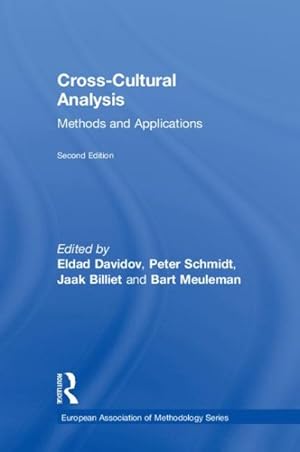 Imagen del vendedor de Cross-Cultural Analysis : Methods and Applications a la venta por GreatBookPrices