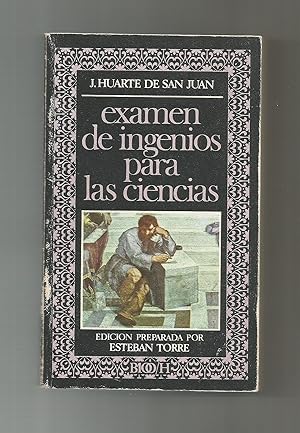 Seller image for Examen de ingenios para las ciencias. for sale by Librera El Crabo