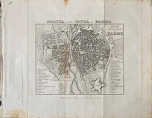 Pianta della città di Parma / Plan de la ville de Parme