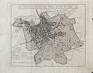 Pianta generale della città di Roma