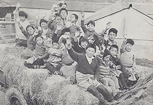 Tibetan Asian Children Sussex 1960s Rare Real Photo Postcard