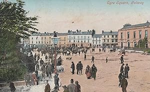 Eyre Square Galway Ireland Antique Irish 1905 Postcard