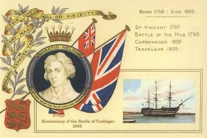 Horatio Nelson At Trafalgar Norfolk Ltd Edn 1000 Postcard