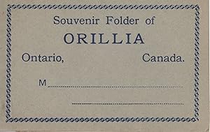 Seller image for Orillia Ontario Canada incl Hospital Mini Folding Lettercard Photo Book for sale by Postcard Finder