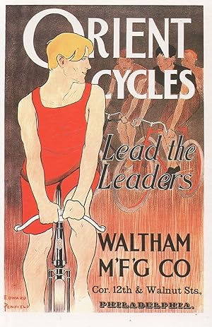 Orient Cycles Bicycle American Philadelphia Advertising Postcard