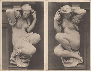 Image du vendeur pour Alfred Stevens Dorchester House Fireplace 2x Nude Statue Postcard s mis en vente par Postcard Finder