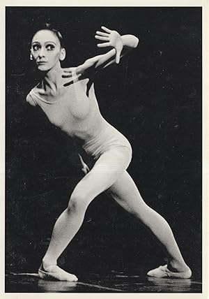 Gracia Galante Italian Ballerina Italy Ballet in France 1984 Postcard