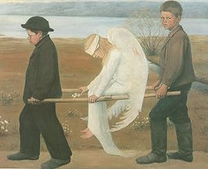 Seller image for Hugo Simberg The Wounded Angel Painting Postcard for sale by Postcard Finder