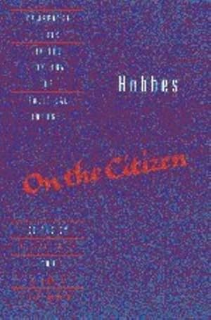 Bild des Verkufers fr Hobbes: On the Citizen (Cambridge Texts in the History of Political Thought) by Hobbes, Thomas [Hardcover ] zum Verkauf von booksXpress