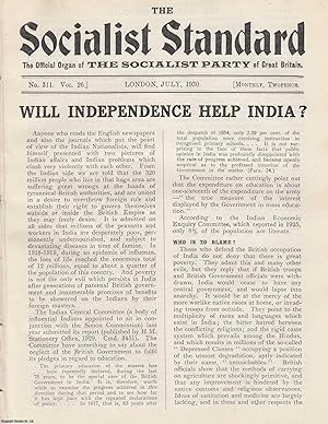 Will Independence Help India? A short article contained in a complete 16 page issue of The Social...