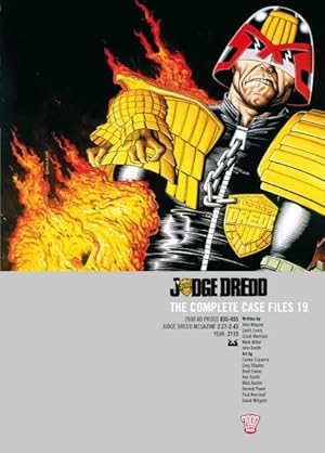 Bild des Verkufers fr Judge Dredd 19 : The Complete Case Files zum Verkauf von GreatBookPrices