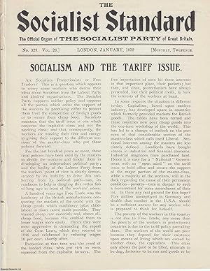 Socialism and The Tariff Issue. A short article contained in a complete 16 page issue of The Soci...