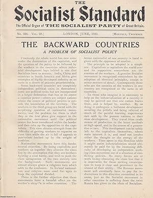 The Backward Countries. A Problem of Socialist Policy. A short article contained in a complete 16...