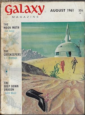 Bild des Verkufers fr GALAXY Science Fiction: August, Aug. 1961 zum Verkauf von Books from the Crypt