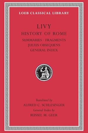 Seller image for Livy : Summaries, Fragments, and Obsequens for sale by GreatBookPrices