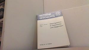 Image du vendeur pour Gleichgewicht in Gechichte und Gegenwart. mis en vente par Antiquariat Uwe Berg