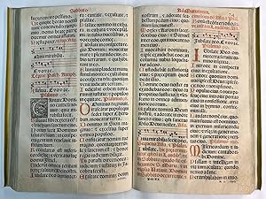 Immagine del venditore per Psalterium Romanum Dispositum per hebdomadam ad normam Brevaiarii, ex decreto Sacrosancti Concilii Tridentini restituti, Pii Quinti Pontificis Maximi iussu editi, & Clementis VIII,. auctoritate recogniti; Cum omnibus, qu[a]e pro Psalmis, Hymnis, Antiphonis, tam beat[a]e Mari[a]e Virginis, quam Defunctorum, ac Responsoriis, ceterisque in Divino Officio modulandis, necessaria sunt, pr[a]ecipua nuper cura emendatum, & excussum. venduto da Antiquariat Burgverlag