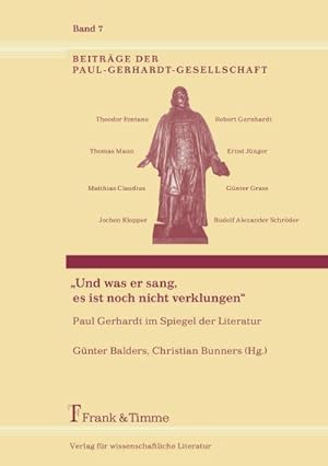 Seller image for Und was er sang, es ist noch nicht verklungen for sale by BuchWeltWeit Ludwig Meier e.K.