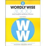 Seller image for Wordly Wise 3000, Student Book 4 w/Quizlet - Item #: 1585193 for sale by eCampus