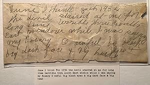 [Leadville, Colorado] [Baby Doe Tabor] Archive of Letters, Notes, Clippings, Paperwork, Scraps an...