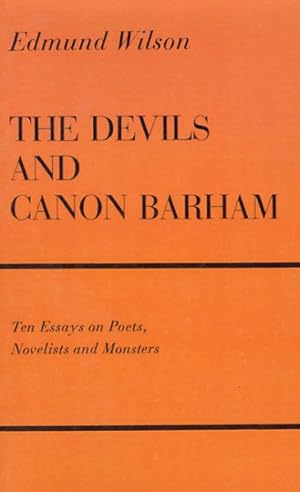 Seller image for Devils and Canon Barham : Ten Essays on Poets, Novelists and Monsters for sale by GreatBookPrices