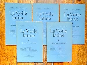 Seller image for La Voile latine. Ve anne, numros I  V. for sale by La Bergerie
