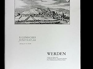 Bild des Verkufers fr Werden Rheinischer Stdteatlas, Nr. 78 : Lfg. 14. Ansicht von Westen 1645. zum Verkauf von Antiquariat Bookfarm