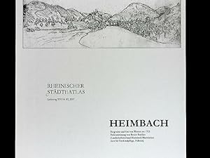Bild des Verkufers fr Heimbach (Rheinischer Stdteatlas, Band 87). Burgruine und Ort von Westen um 1725. Nr. 87 : Lfg. 16. Heimbach zum Verkauf von Antiquariat Bookfarm