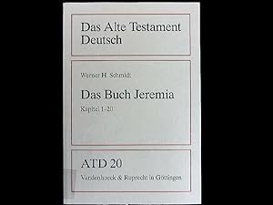 Seller image for Das Buch Jeremia. Kapitel 1 20. Das Alte Testament Deutsch: Neues Gttinger Bibelwerk, Band 20. for sale by Antiquariat Bookfarm