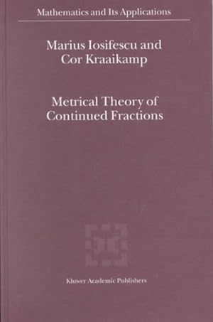 Seller image for Metrical Theory of Continued Fractions for sale by GreatBookPrices