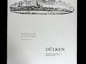 Bild des Verkufers fr Rheinischer Stdteatlas, Nr. 27 : Lfg. 5. Dlken, Stadtansicht von Westen 1855. zum Verkauf von Antiquariat Bookfarm