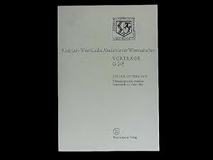 Imagen del vendedor de Trmmersprachen zwischen Grammatik und Geschichte. (Rheinisch-Westflische Akademie der Wissenschaften, G 245). a la venta por Antiquariat Bookfarm