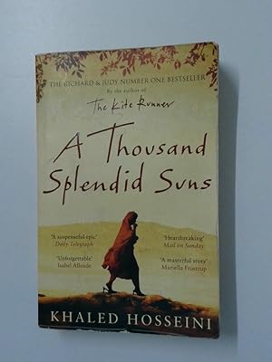 Imagen del vendedor de A Thousand Splendid Suns Khaled Hosseini a la venta por Antiquariat Buchhandel Daniel Viertel