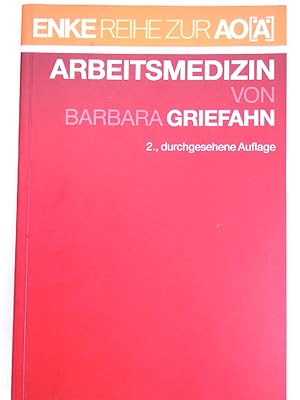 Bild des Verkufers fr Arbeitsmedizin 22 Tabellen zum Verkauf von Antiquariat Buchhandel Daniel Viertel