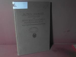 Seller image for Leitfaden der mineralogischen Bodenanalyse. for sale by Antiquariat Deinbacher