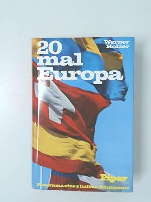 Bild des Verkufers fr 20mal [Zwanzigmal] Europa Panorama e. halben Kontinents zum Verkauf von Antiquariat Buchhandel Daniel Viertel