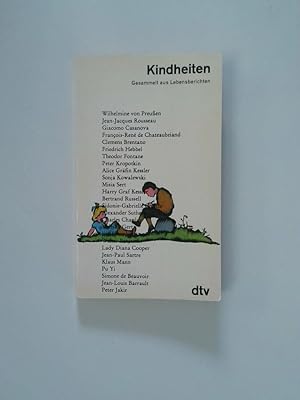 Bild des Verkäufers für Kindheiten gesammelt aus Lebensberichten zum Verkauf von Antiquariat Buchhandel Daniel Viertel