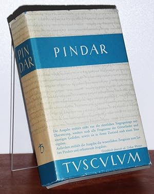 Bild des Verkufers fr Pindar - Siegesgesnge und Fragmente. Griechisch-deutsch. [Sammlung Tusculum]. zum Verkauf von Antiquariat Ballmert