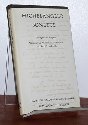 Sonette. Zweisprachen-Ausgabe (italienisch - deutsch).