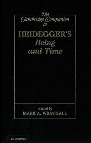 Seller image for Cambridge Companion to Heidegger's Being and Time for sale by GreatBookPrices