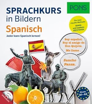 Immagine del venditore per PONS Sprachkurs in Bildern Spanisch : Jeder kann Spanisch lernen! Mit MP3-CD venduto da AHA-BUCH GmbH