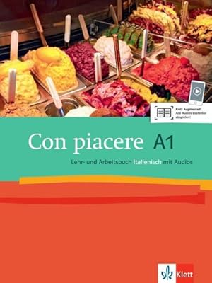 Seller image for Con piacere / Lehr- und Arbeitsbuch mit 2 Audio-CDs A1 for sale by AHA-BUCH GmbH