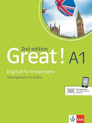 Seller image for Great! A1, 2nd edition. Trainingsbuch + Audios online : Englisch fr Erwachsene. Trainingsbuch + Audios for sale by AHA-BUCH GmbH