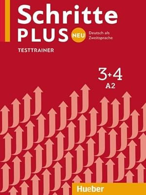 Imagen del vendedor de Schritte plus Neu 3+4 A2 Testtrainer mit Audio-CD : Deutsch als Zweitsprache a la venta por AHA-BUCH GmbH