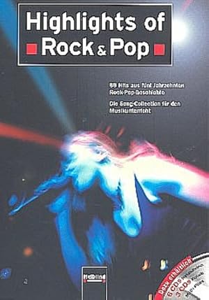 Bild des Verkufers fr Highlights of Rock & Pop : 88 Hits aus fnf Jahrzehnten Rock-Pop-Geschichte Die Songkollektion fr den Musikunterricht an allgemein bildenden Schulen zum Verkauf von AHA-BUCH GmbH
