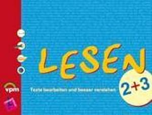 Immagine del venditore per Lesen 2+3 : Texte bearbeiten und besser verstehen. Lernbuch venduto da AHA-BUCH GmbH