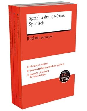 Bild des Verkufers fr Sprachtrainings-Paket Spanisch : 3 Bnde eingeschweit zum Verkauf von AHA-BUCH GmbH