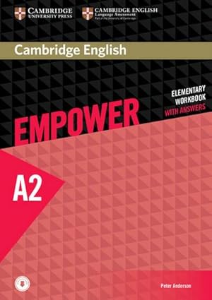 Bild des Verkufers fr Cambridge English Empower. Workbook + downloadable Audio (A2) : Workbook + downloadable Audio zum Verkauf von AHA-BUCH GmbH