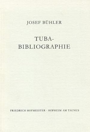 Bild des Verkufers fr Tuba-Bibliographie zum Verkauf von AHA-BUCH GmbH